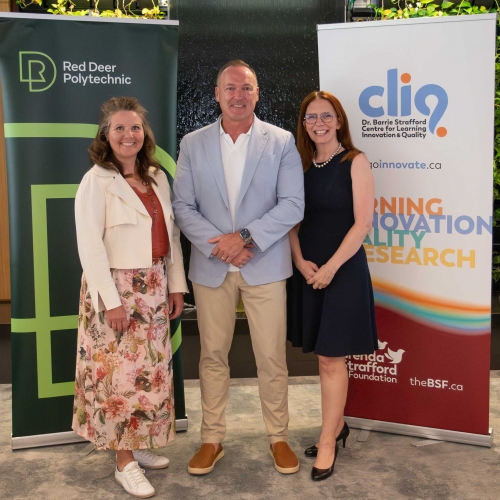 CLIQ and Red Deer Polytechnic Sign MOU